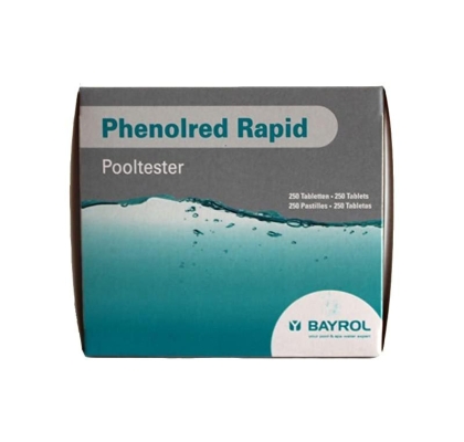 Ricarica Pillole per Pool Tester Phenol Red pH Confezione da 250 Pastiglie 1