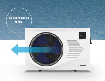 Immagine 3 di Pompa di calore per piscina Hewalex PCWBi inverter