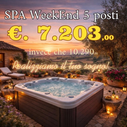 Immagine 0 di Minipiscina Vasca Spa WEEKEND 536/L - 5 posti