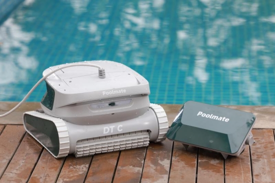 Immagine 0 di Robot Pulitore Piscina Poolmate DT C con Cavo 12 m – App – Fondo/Pareti/Linea Acqua