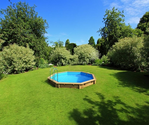 Immagine 2 di Tropica Rotonda Piscina Fuori Terra in Legno - 2 Misure Disponibili